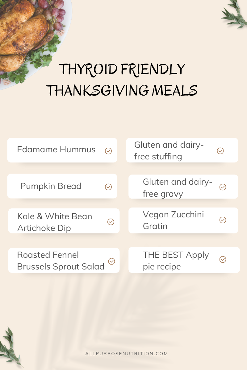 Thyroid-friendly Thanksgiving Meals 