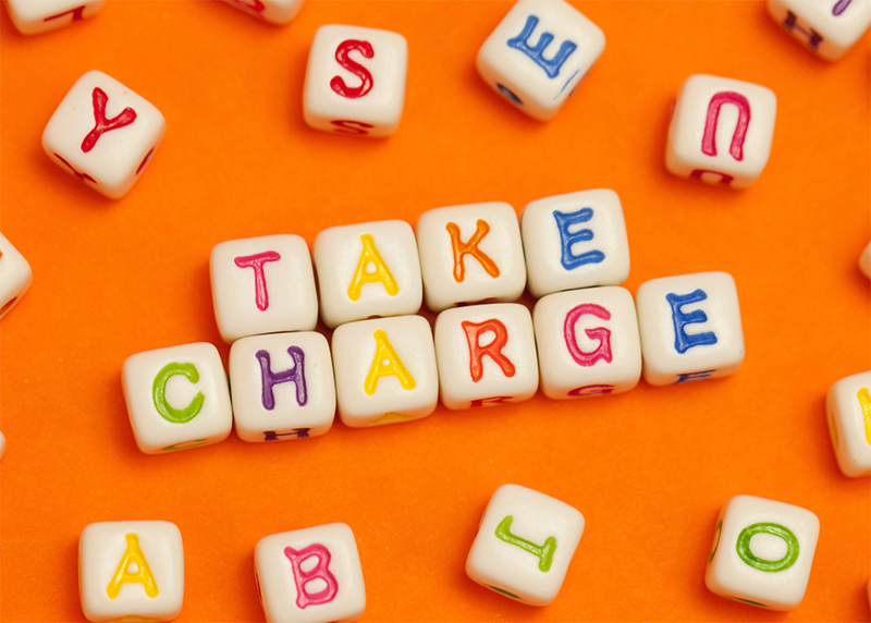 take charge