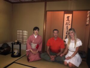 traditional matcha tea ceremony in Japan